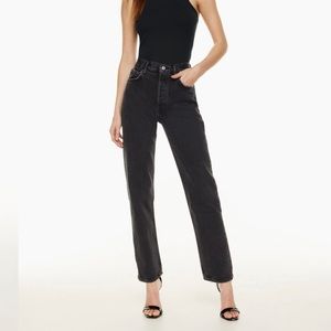 SOLD ON DEPOP AGOLDE 90s pinch waist jean in black 
size 26